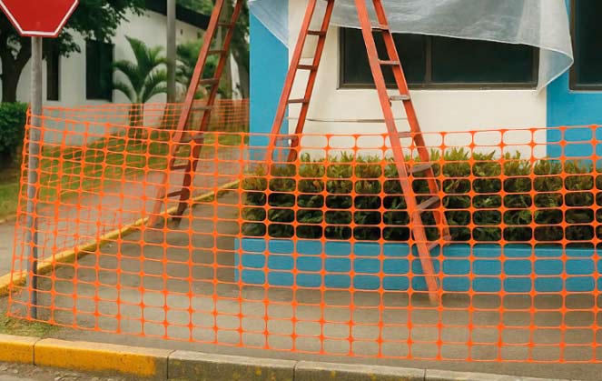 malla de seguridad